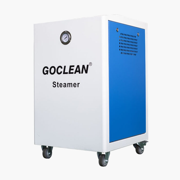 Goclean 220V / 380V / 415v Motor High Pressure Dry and Wet double Gun Steam Washer 4.0